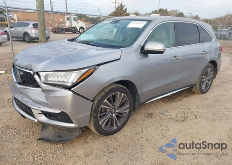2019 Acura Mdx Tech Pkg z USA, uszkodzony, nr VIN 5J8YD3H58KL011260